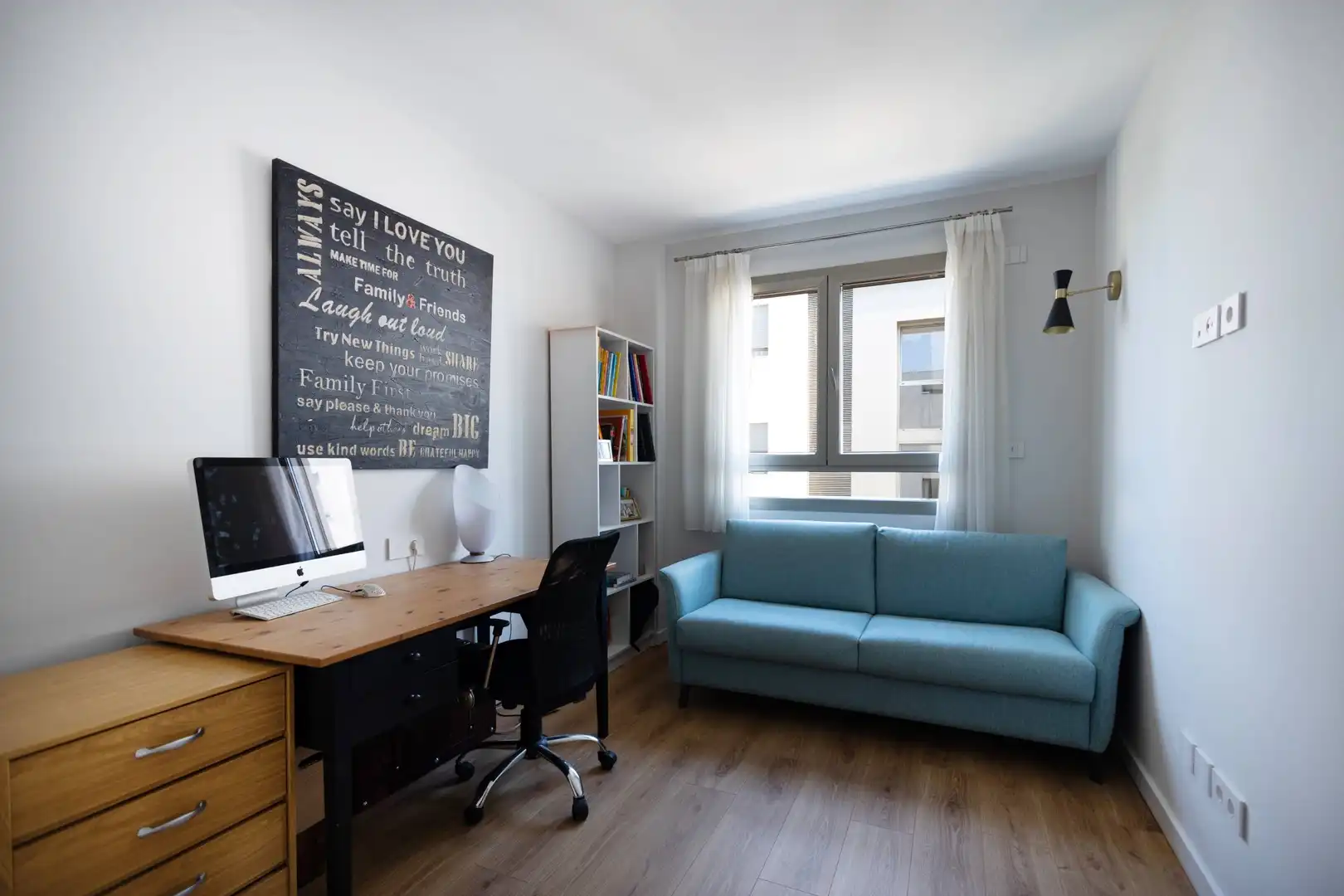 Sala de estar de Piso en venta en  Palma de Mallorca con Aire acondicionado, Calefacción y Parquet