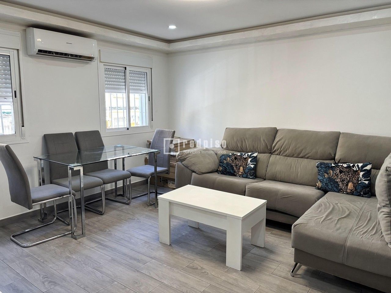 Living room of Flat for sale in Málaga Capital  with Air Conditioner