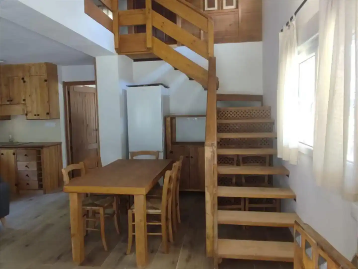 Cocina de Casa o chalet de alquiler en Valdecaballeros con Aire acondicionado, Jardín privado y Amueblado