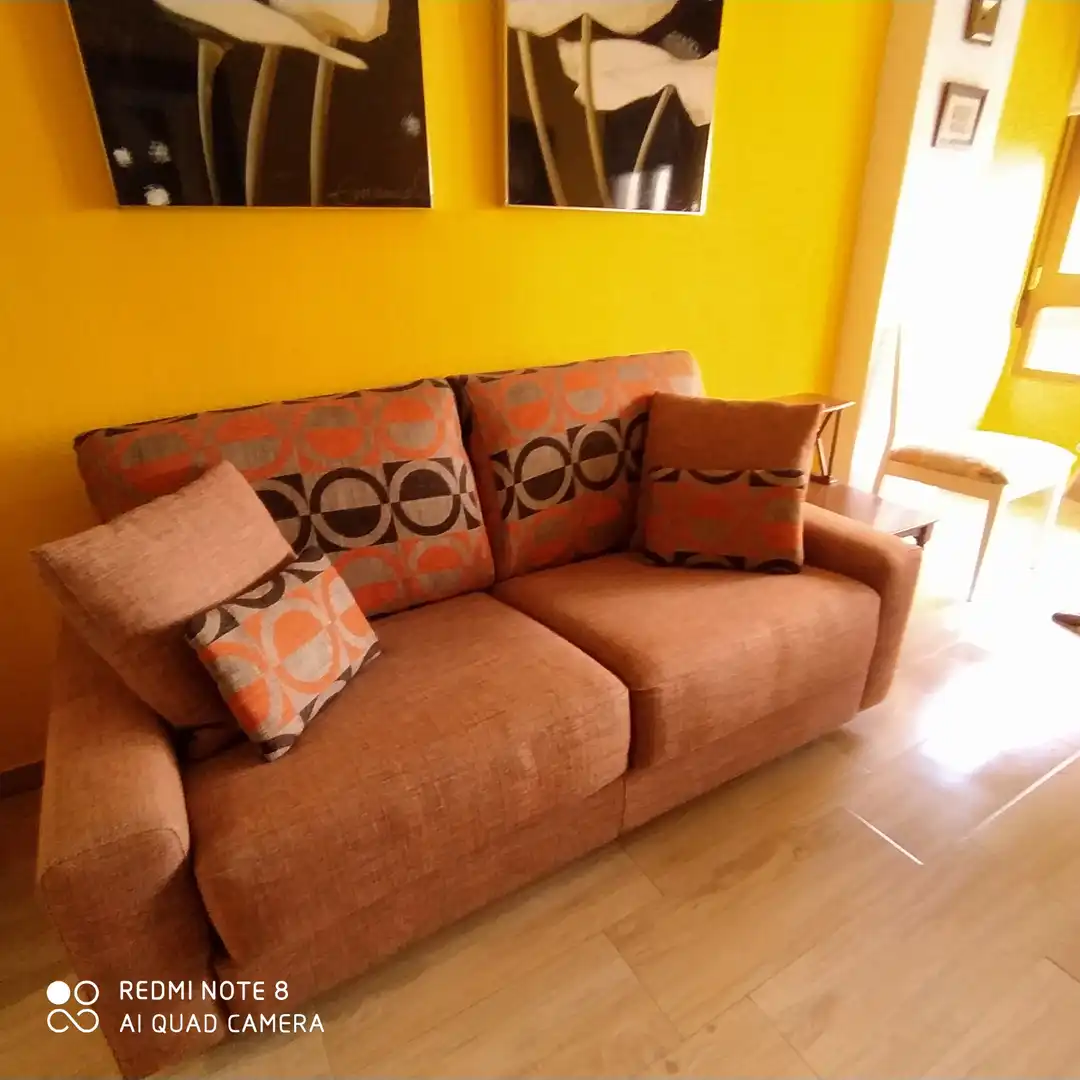 Sala d'estar de Apartament de lloguer en Valladolid amb Calefacció, Terrassa i Traster