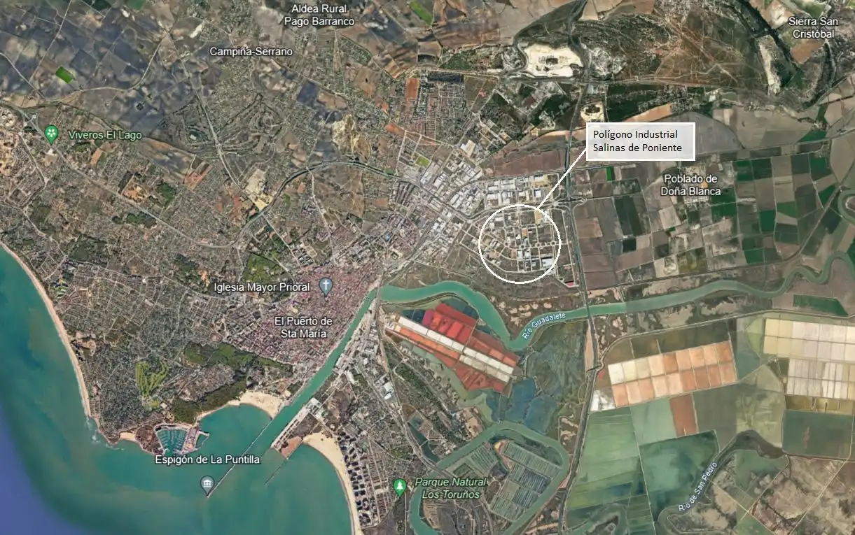 Vista exterior de Terreno en venta en El Puerto de Santa María