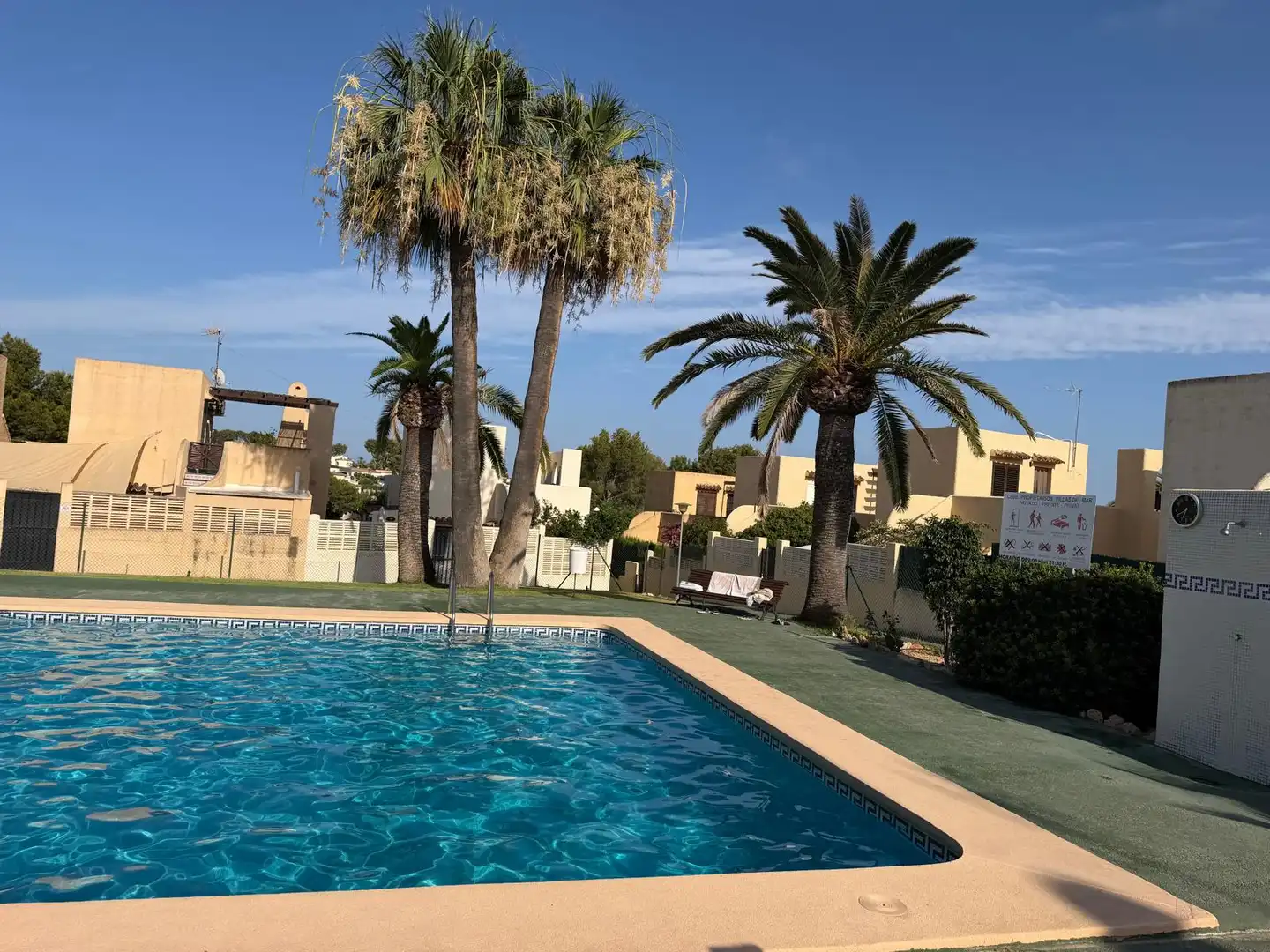 Piscina de Casa o xalet de lloguer en Calpe / Calp amb Aire condicionat, Jardí privat i Terrassa