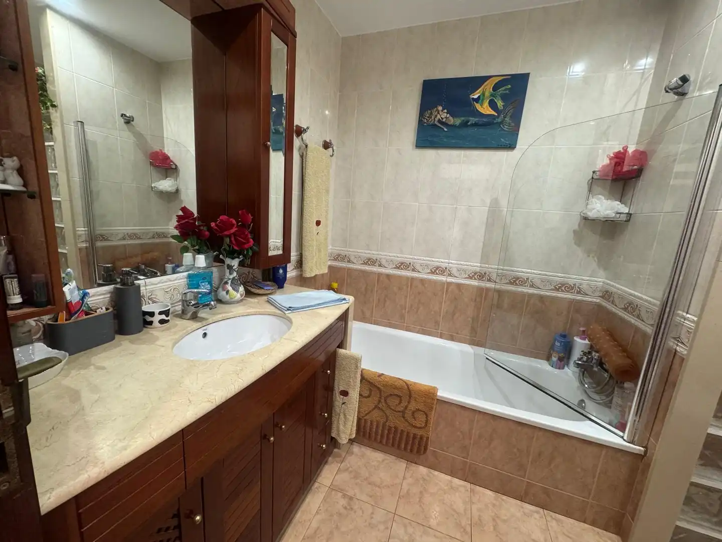 Baño de Casa o chalet en venta en Corbera de Llobregat con Calefacción, Jardín privado y Terraza