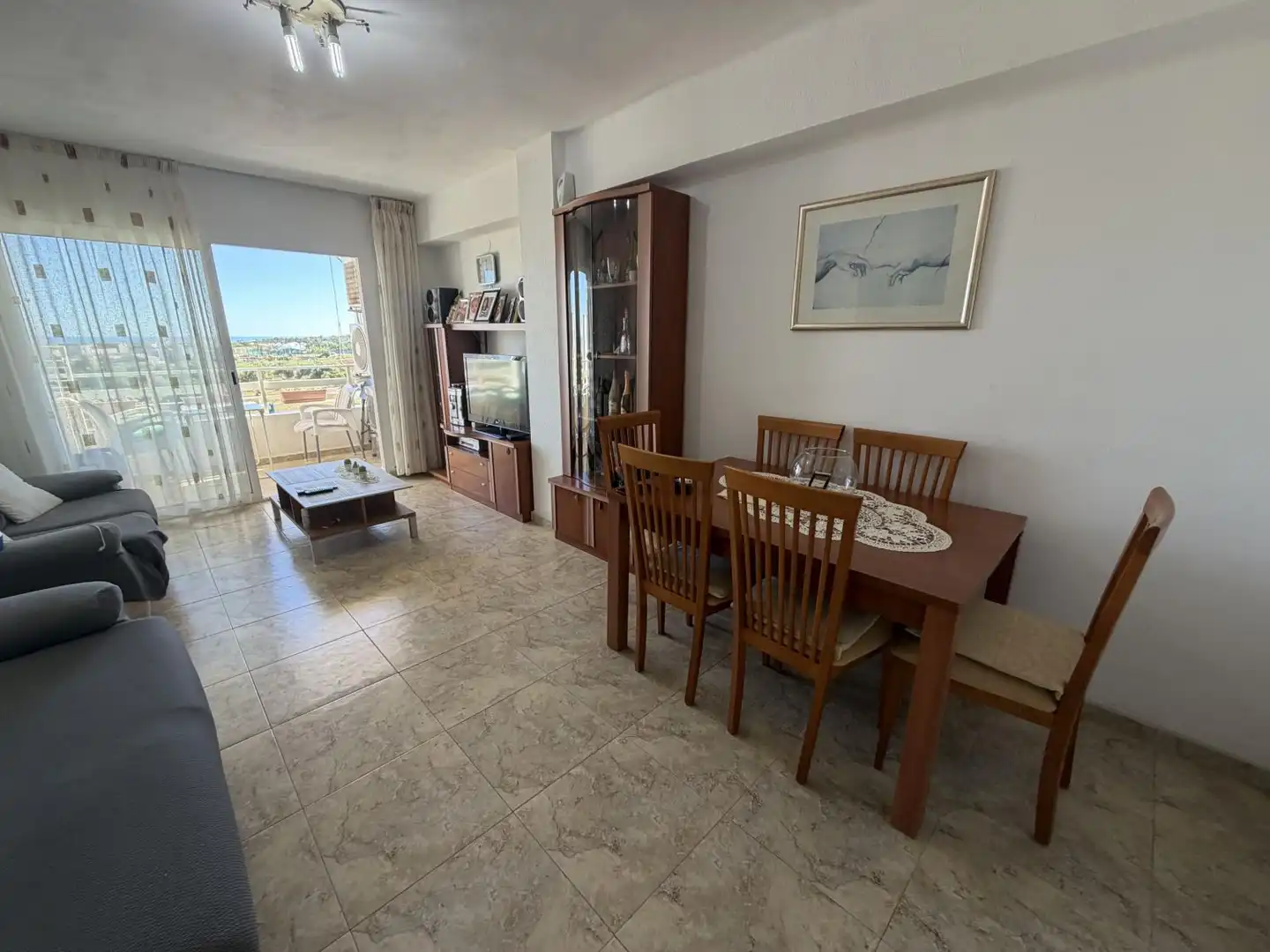 Comedor de Apartamento en venta en La Ràpita con Aire acondicionado, Calefacción y Terraza