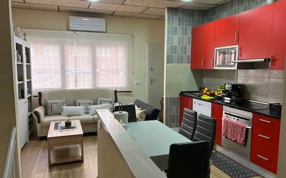 Kitchen of Flat for sale in  Madrid Capital  with Air Conditioner, Heating and Furnished