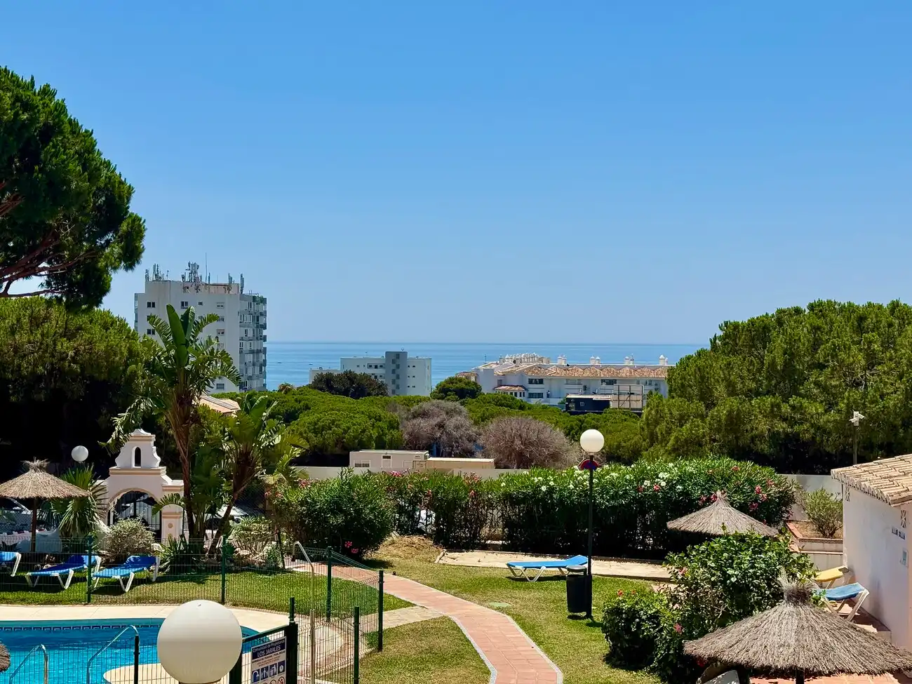 Vista exterior de Apartamento en venta en Mijas con Aire acondicionado, Terraza y Amueblado