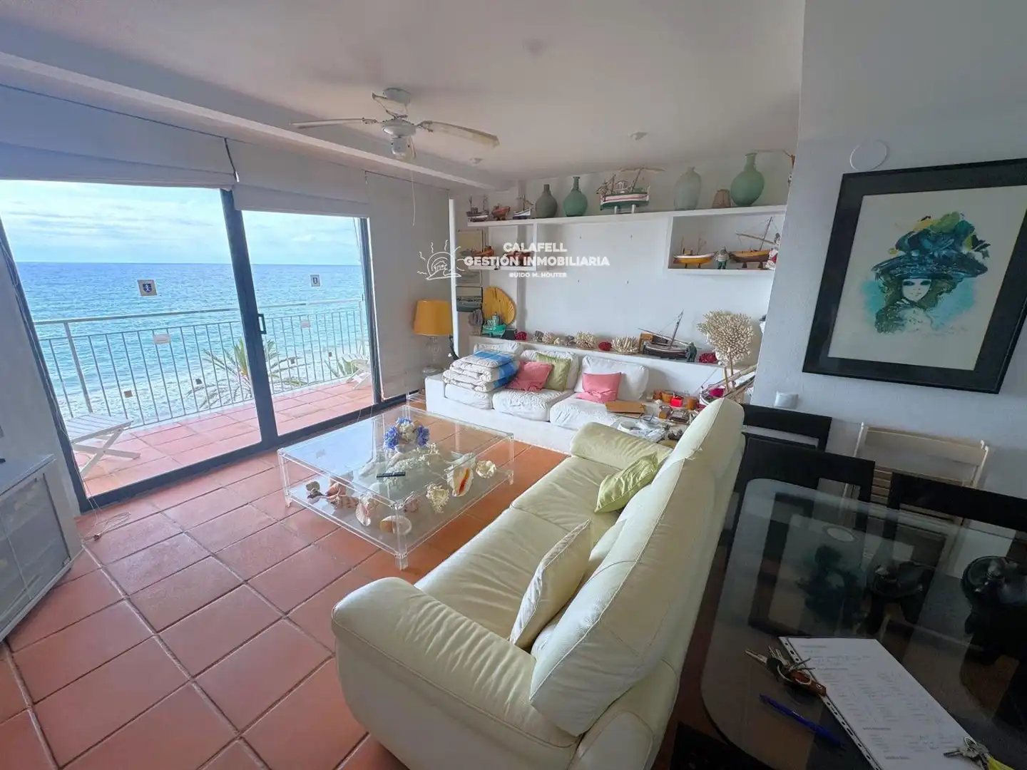 Sala de estar de Piso en venta en Calafell con Terraza, Trastero y Piscina