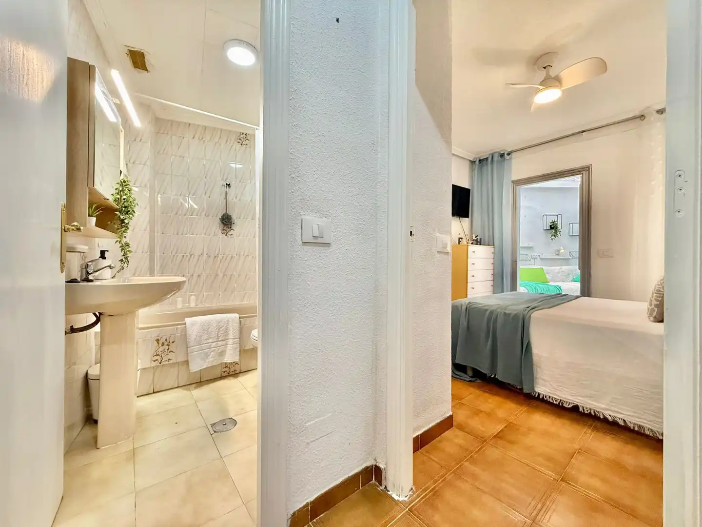 Baño de Apartamento en venta en San Pedro del Pinatar con Aire acondicionado y Jardín privado