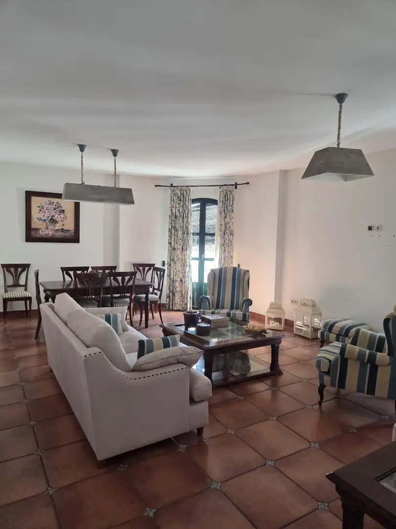 Living room of Flat for rent in Olivenza  with Air Conditioner, Heating and Furnished