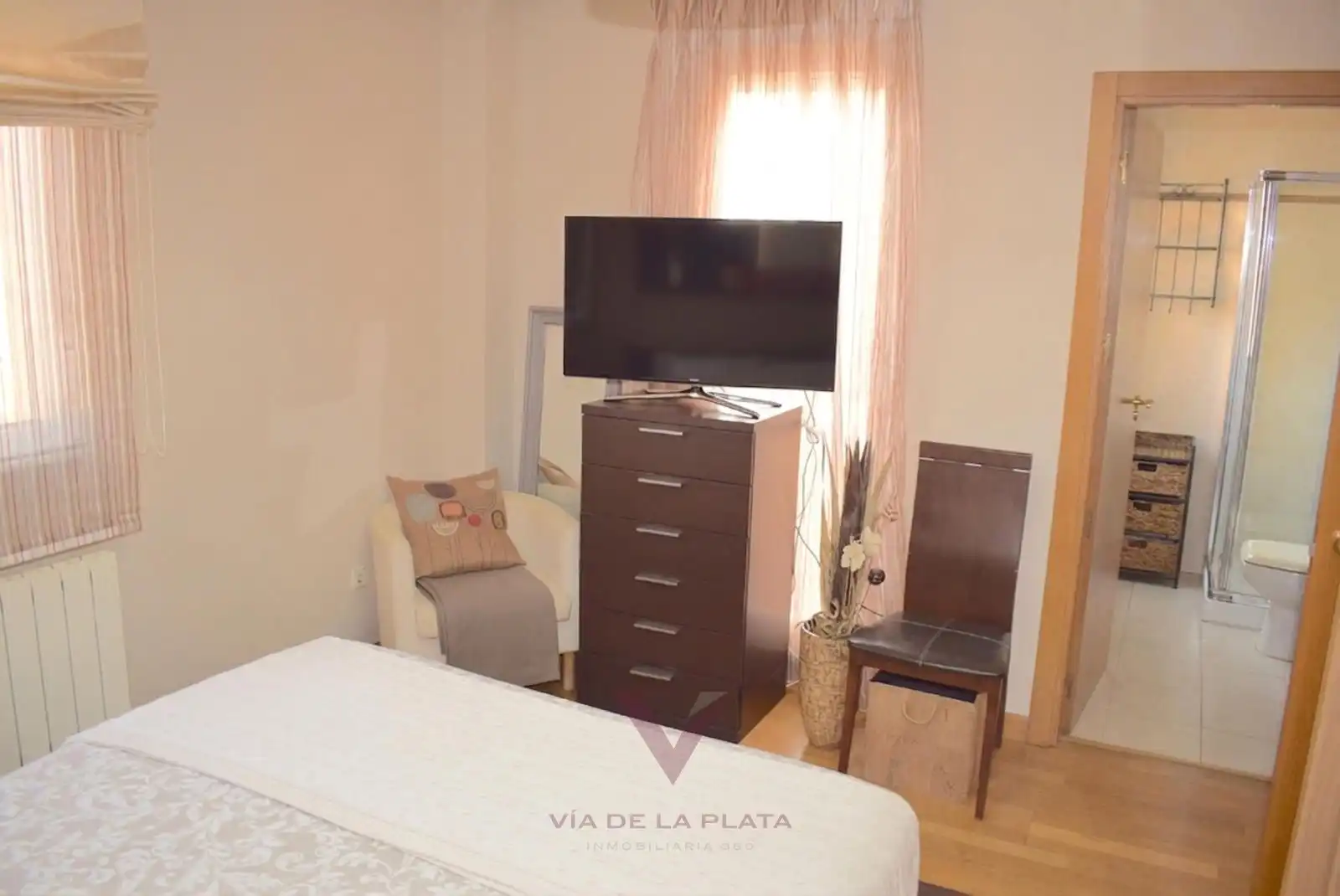Habitación de Casa adosada en venta en Monterrubio de Armuña con Calefacción, Jardín privado y Parquet