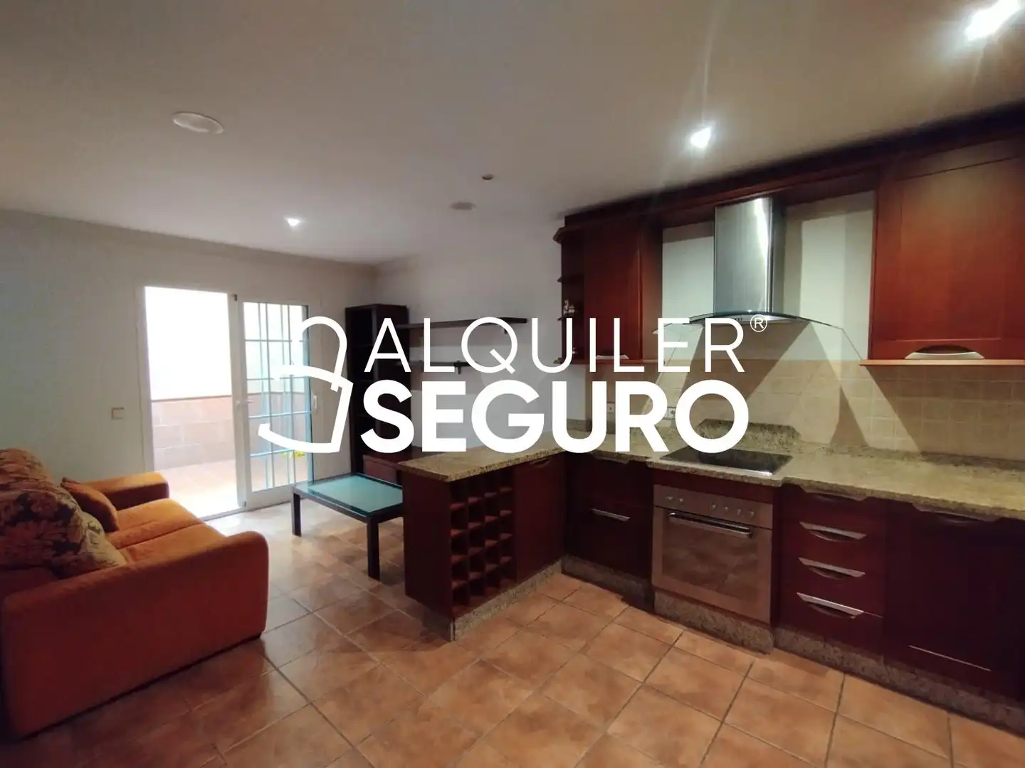 Cocina de Piso de alquiler en Mijas con Terraza y Amueblado