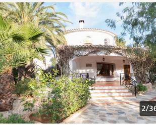 Exterior view of House or chalet to rent in Dénia  with Air Conditioner, Heating and Private garden