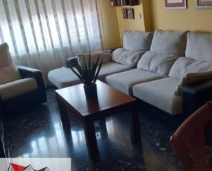 Living room of Duplex for sale in  Albacete Capital  with Terrace, Swimming Pool and Balcony