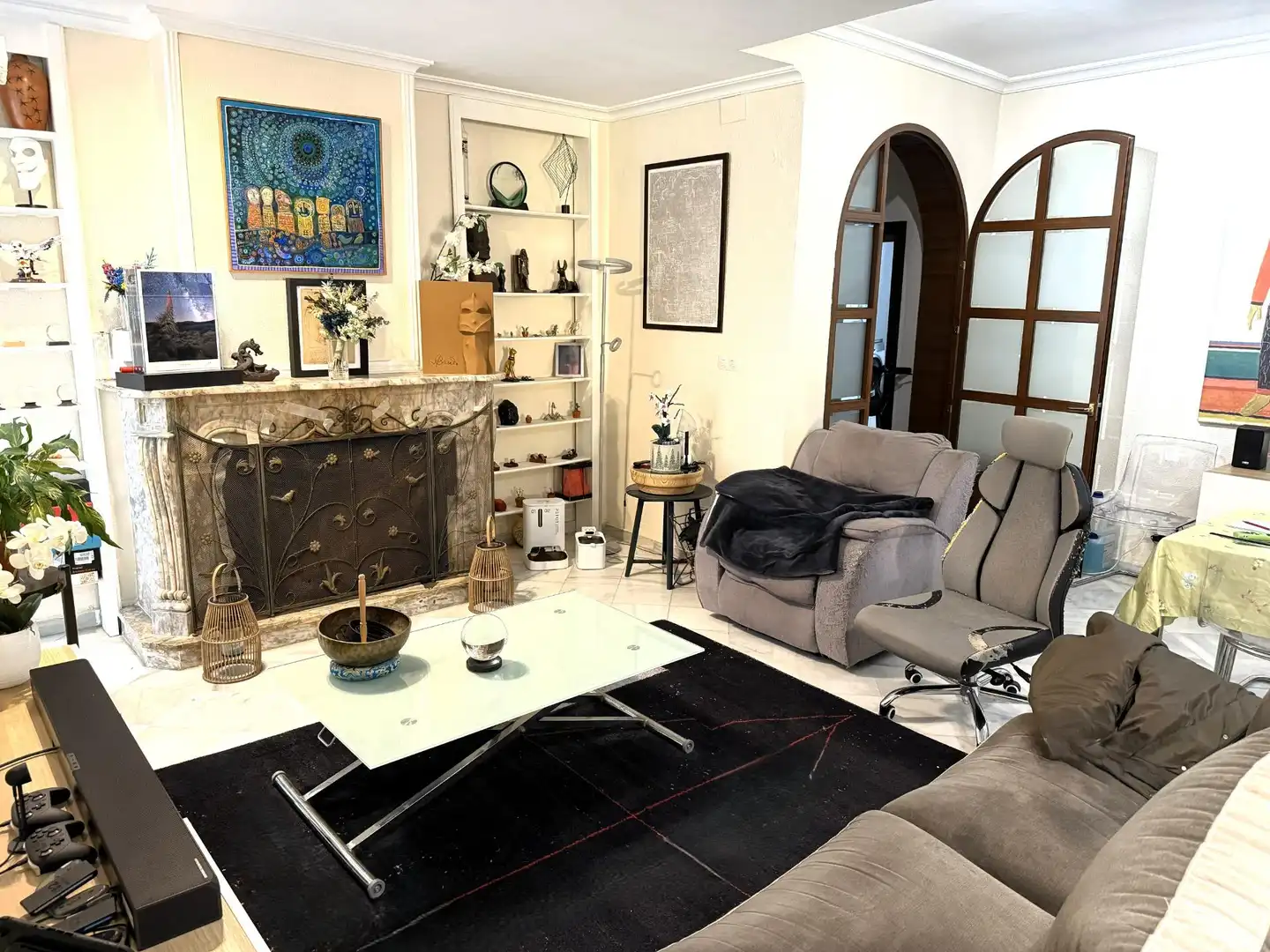 Sala de estar de Piso en venta en Sevilla con Aire acondicionado, Terraza y Trastero