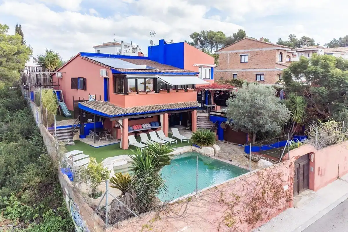 Piscina de Casa o chalet en venta en Sant Pere de Ribes con Aire acondicionado, Jardín privado y Terraza