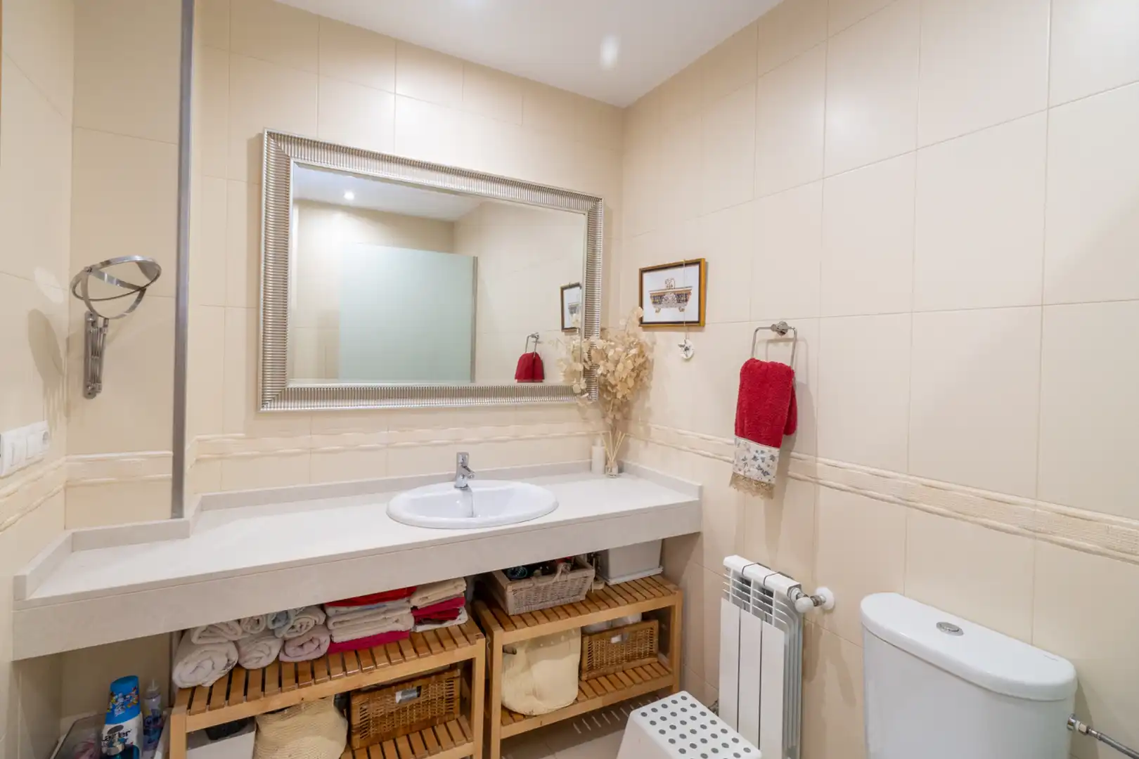 Bathroom of Flat for sale in Miño  with Heating, Parquet flooring and Terrace