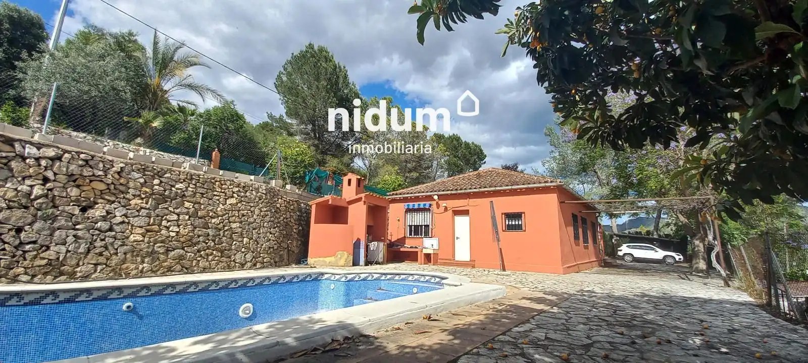 Vista exterior de Casa o xalet en venda en Xàtiva amb Aire condicionat, Traster i Piscina