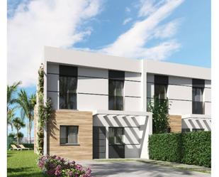Exterior view of Single-family semi-detached for sale in Aljaraque  with Heating, Terrace and Community pool