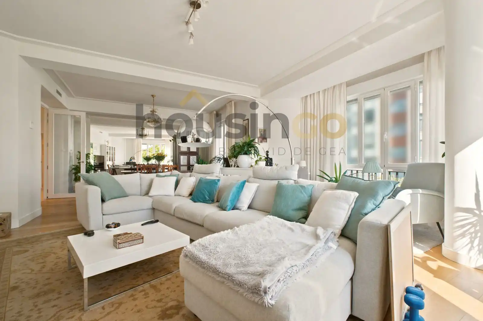 Sala de estar de Piso en venta en Madrid con Aire acondicionado, Calefacción y Parquet