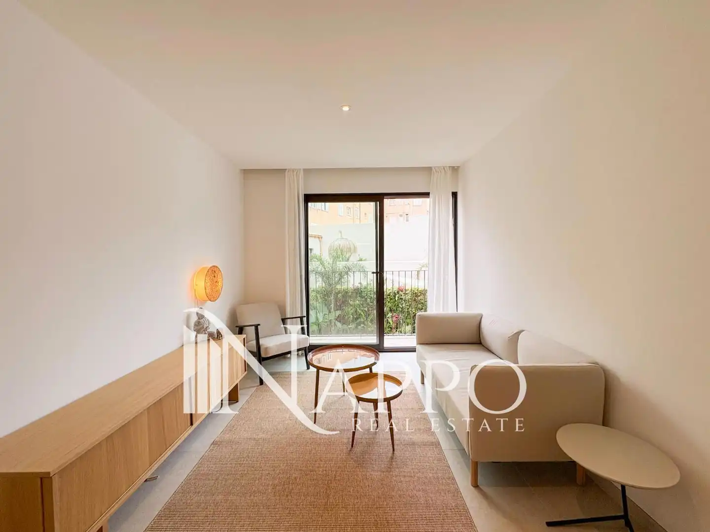 Living room of Flat for rent in  Palma de Mallorca  with Air Conditioner, Terrace and Swimming Pool