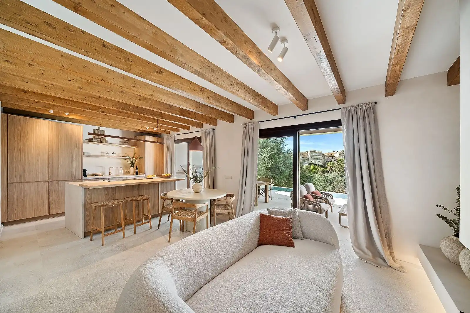 Casa a schiera con terrazza in vendita a Campanet, imagen 2