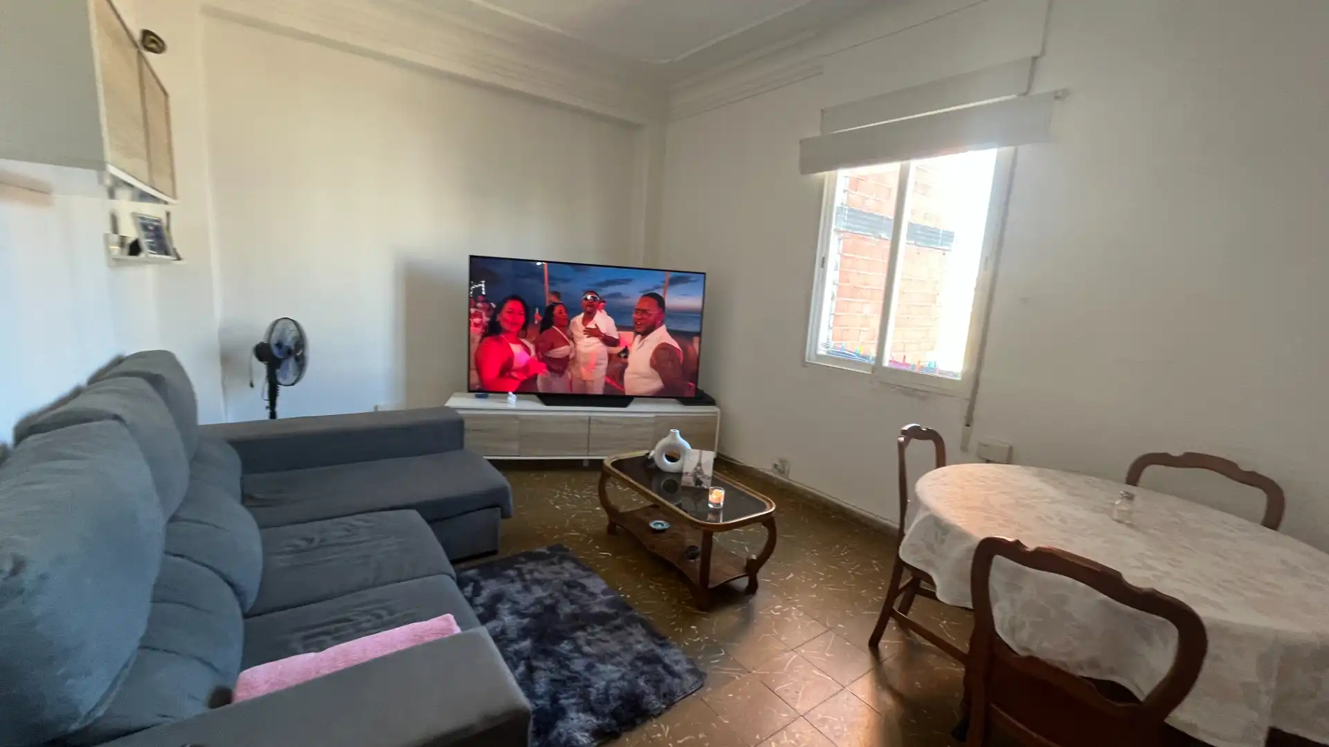 Living room of Flat for sale in  Valencia Capital