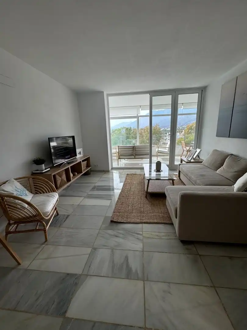 Sala d'estar de Pis de lloguer en Marbella