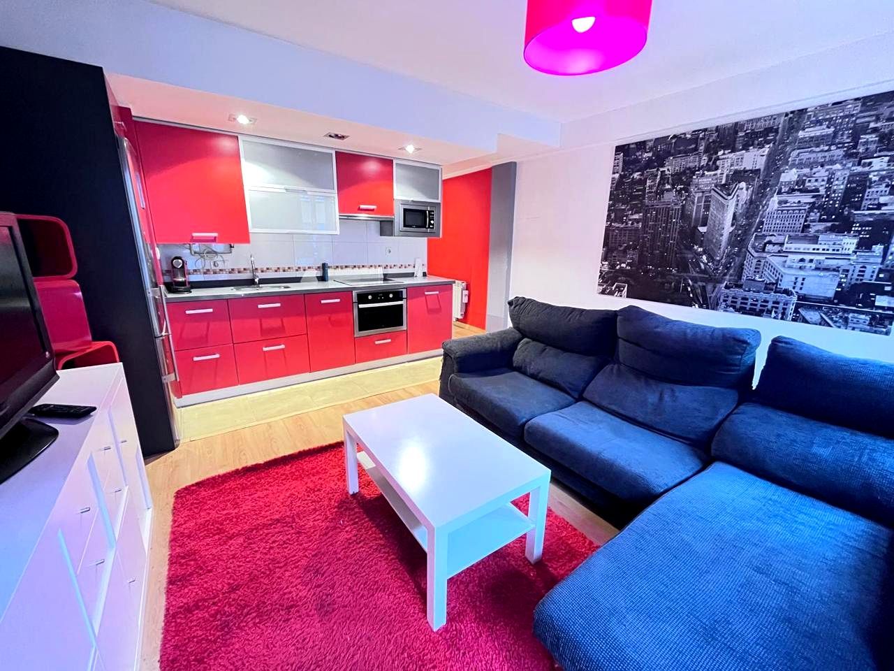 Sala de estar de Piso en venta en Vitoria - Gasteiz con Calefacción, Parquet y Trastero