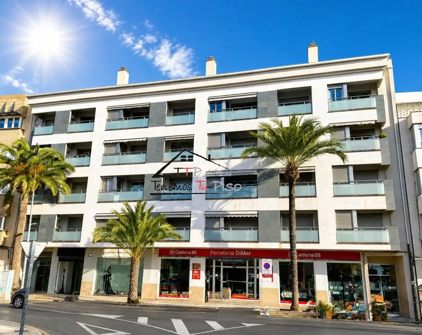 Vista exterior de Apartamento en venta en Benicarló con Aire acondicionado, Terraza y Amueblado