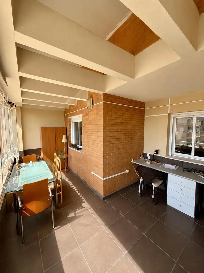Küche von Dachboden zum Verkauf in Málaga mit Klimaanlage, Terrasse und Abstellraum