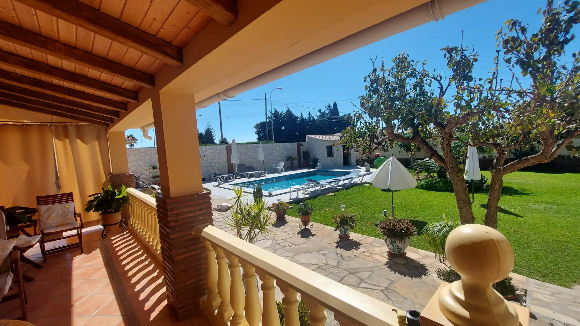 Jardí de Casa o xalet en venda en Vélez-Málaga amb Piscina