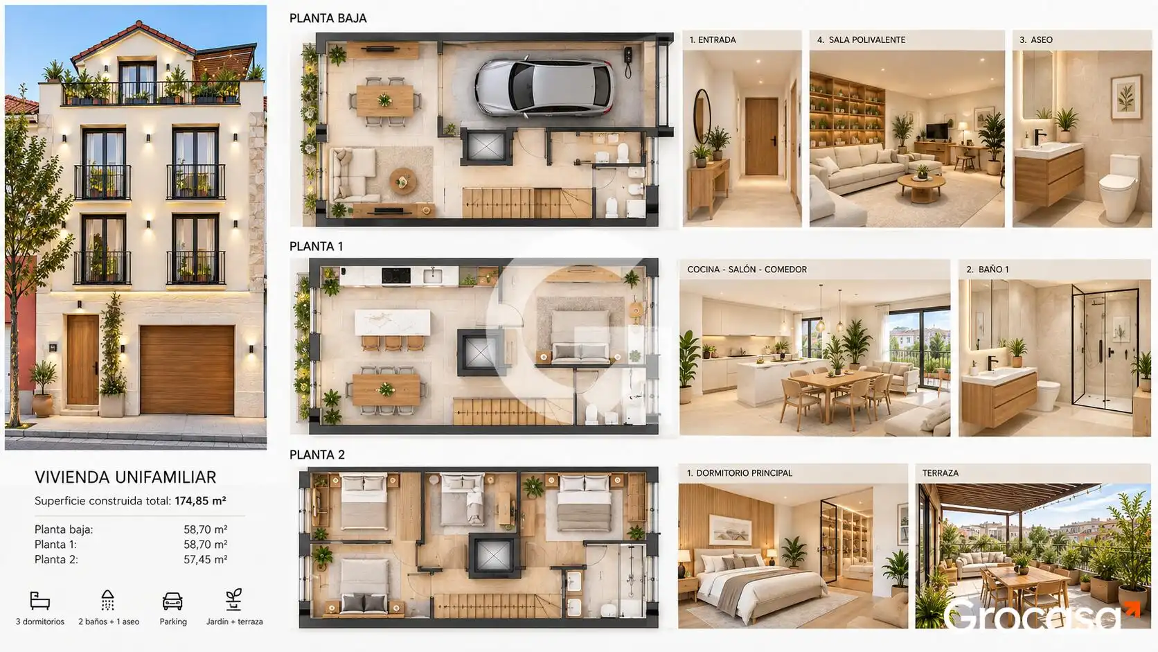 House with terrace for sale in Centre - Can Nadal, imagen 7