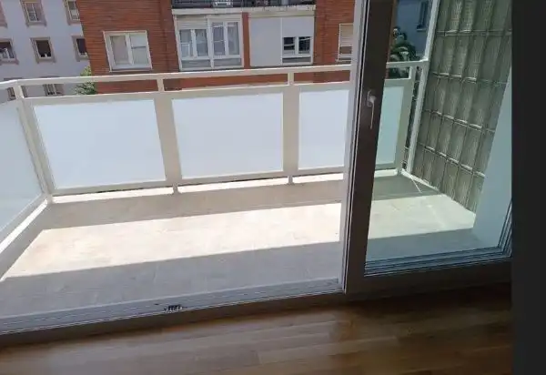 Balcony of Flat for rent in Getxo   with Heating, Terrace and Furnished