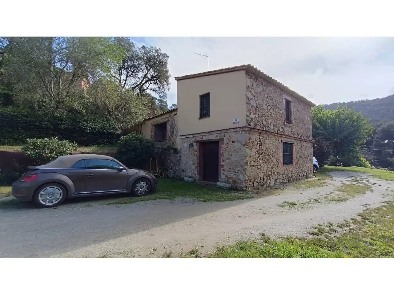 Vista exterior de Finca rústica en venta en Llinars del Vallès con Calefacción, Jardín privado y Terraza