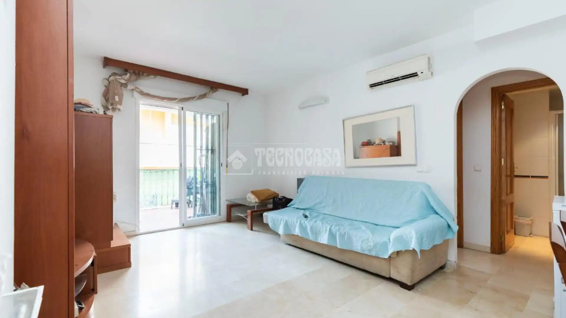 Sala d'estar de Pis en venda en Vera amb Aire condicionat, Terrassa i Piscina comunitària