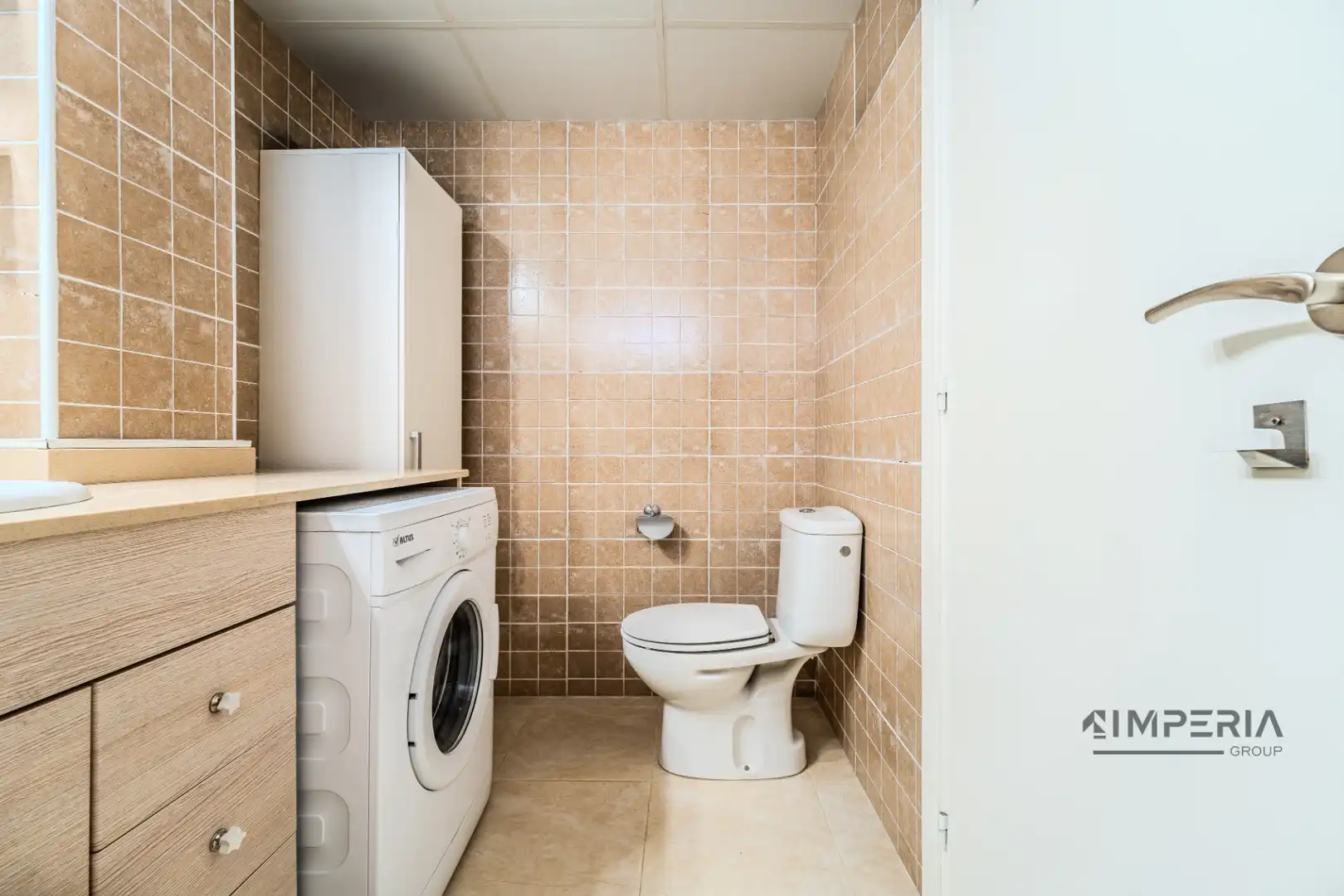 Badezimmer von Wohnung zum Verkauf in L'Ametlla de Mar  mit Klimaanlage, Heizung und Terrasse