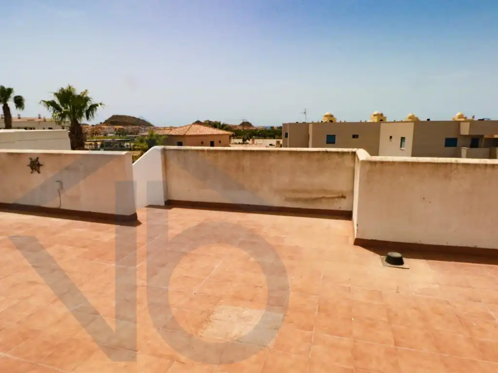 Terrasse von Wohnungen zum Verkauf in Pulpí mit Klimaanlage