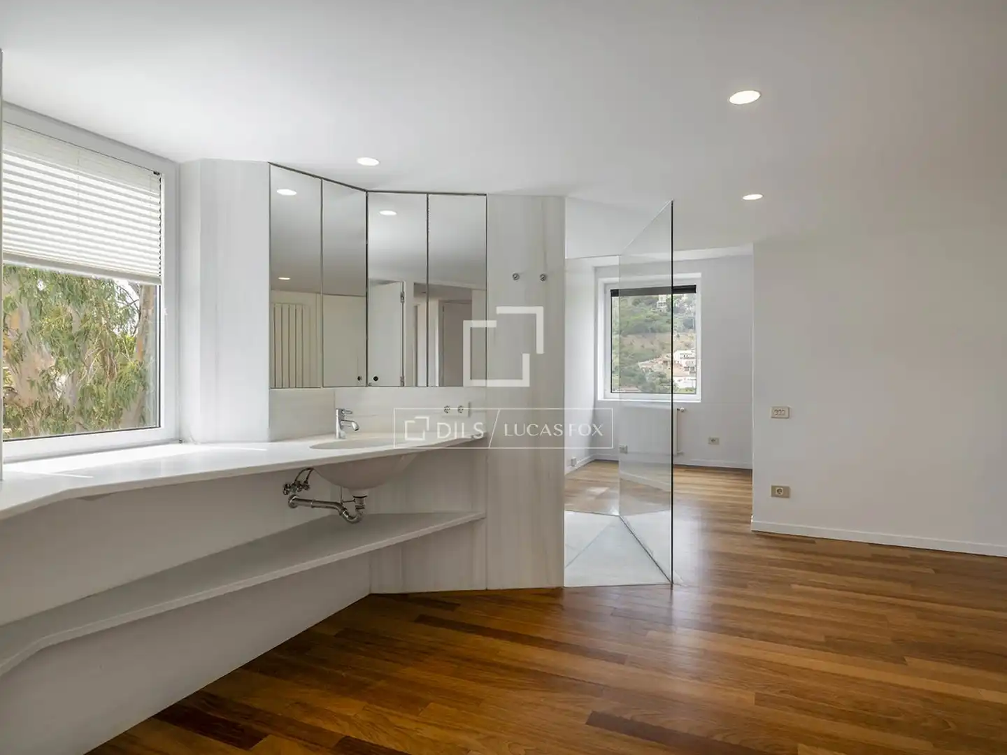 Baño de Casa o chalet de alquiler en Barcelona con Aire acondicionado, Calefacción y Parquet