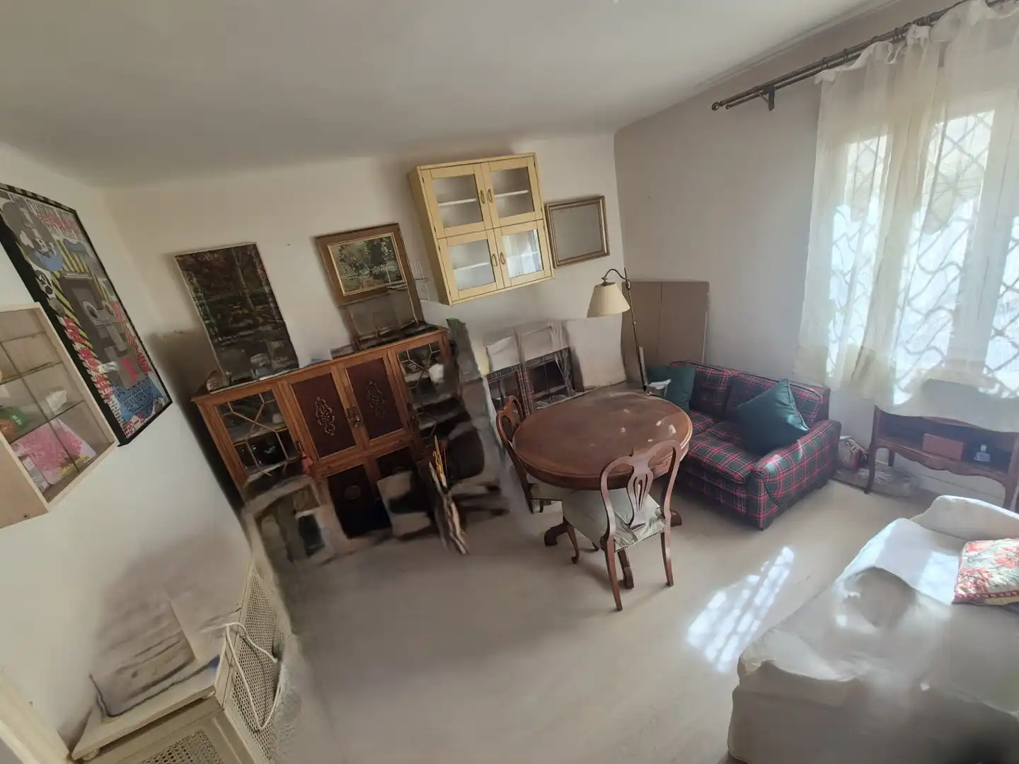Living room of Flat for sale in  Madrid Capital  with Heating