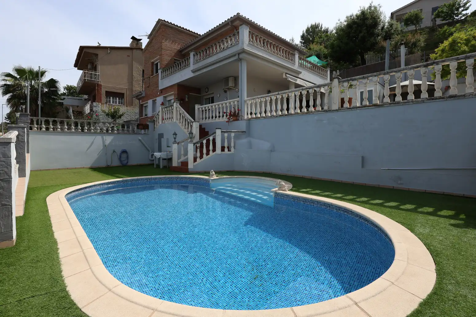 Swimming pool of Houses for sale in Sant Andreu de la Barca  with Heating, Private garden and Terrace