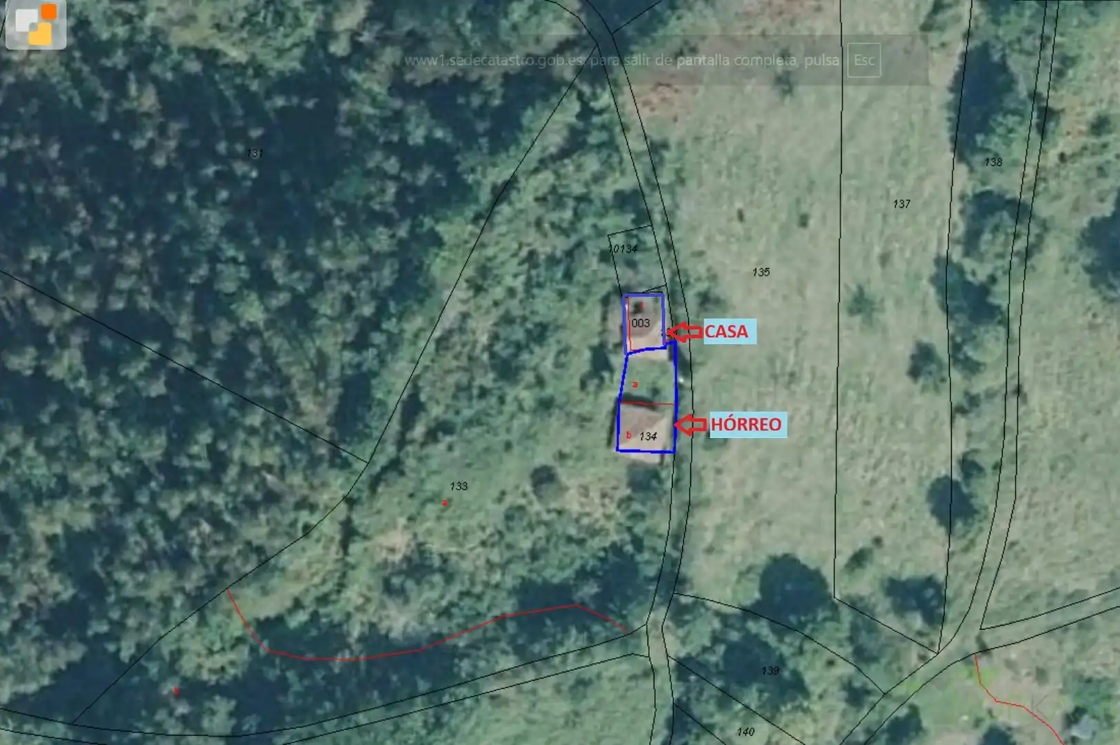 Finca rústica en venta en Pravia