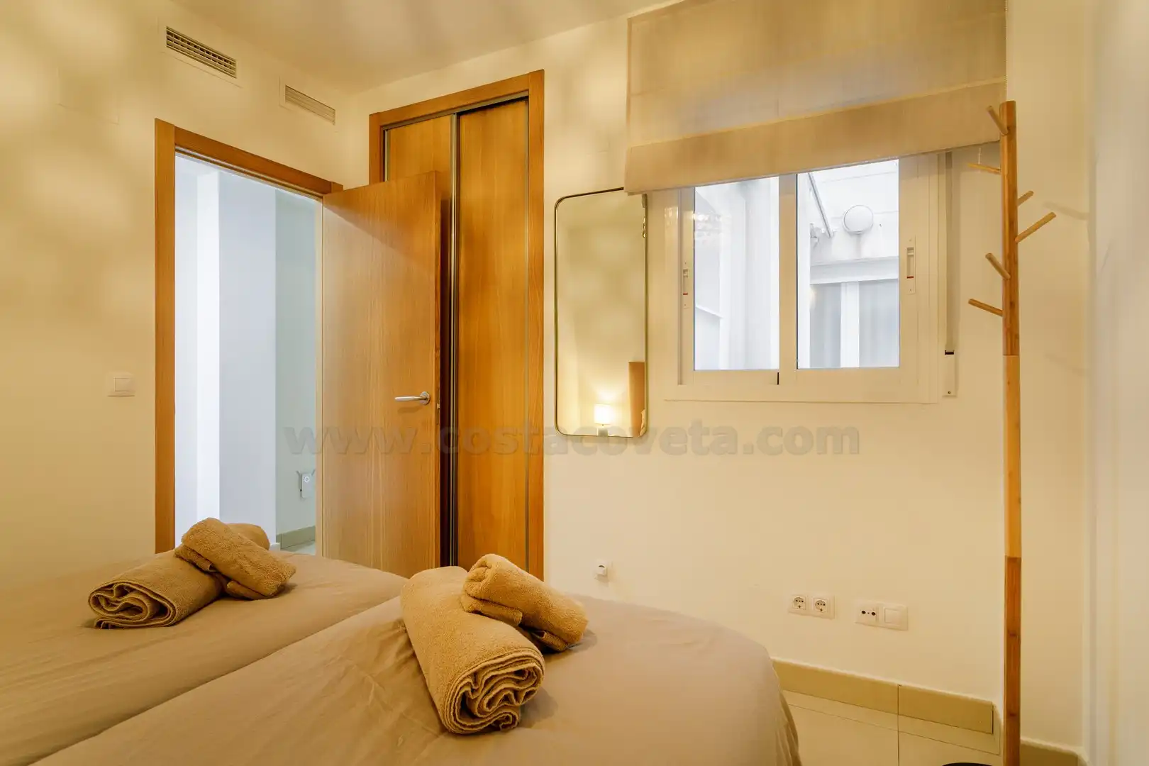 Bedroom of Apartments for sale in El Campello  with Air Conditioner, Terrace and Furnished