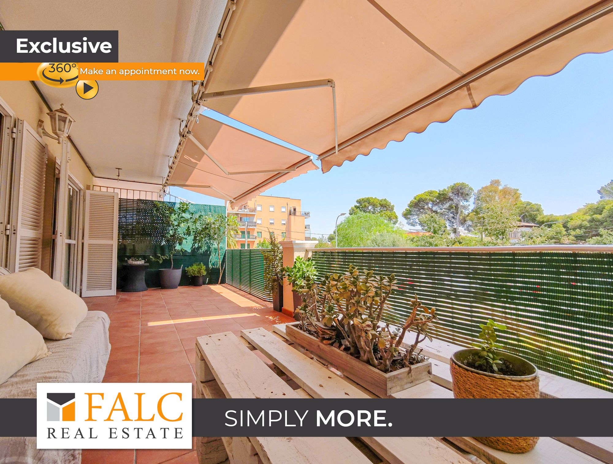 Balcony of Apartment for sale in  Palma de Mallorca