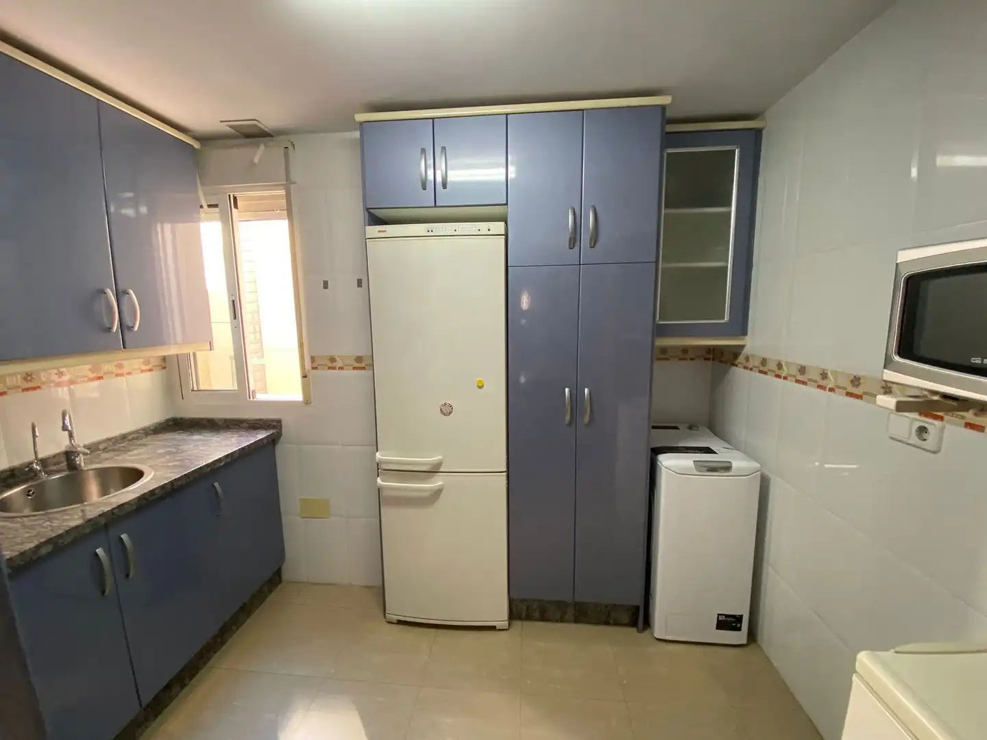 Cocina de Piso de alquiler en Murcia con Aire acondicionado y Amueblado