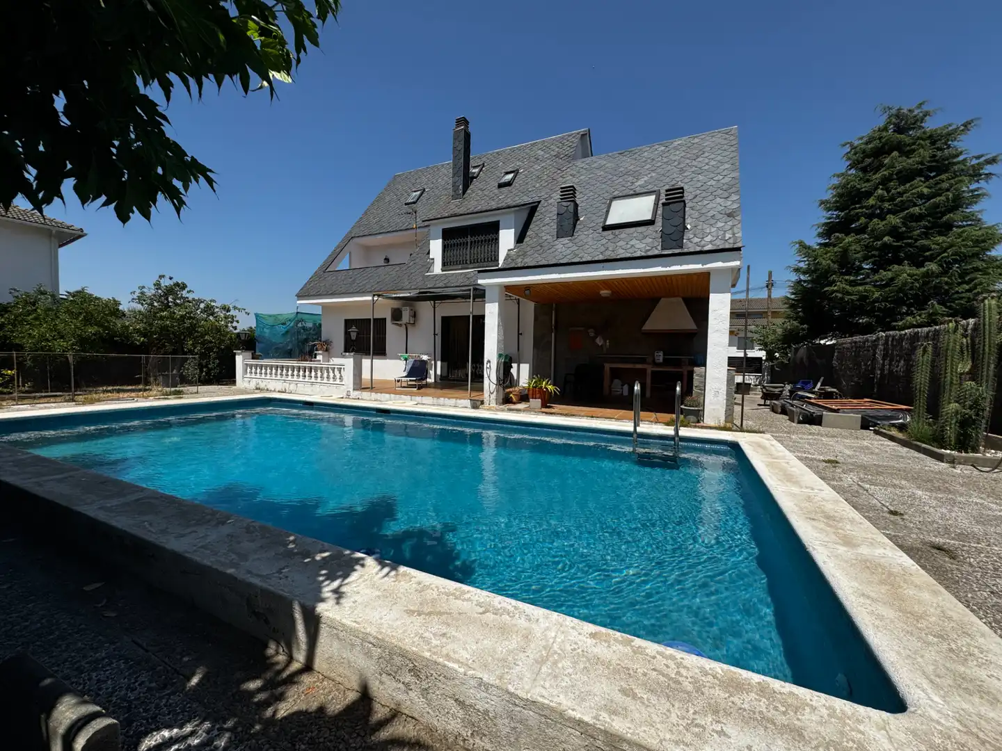 Piscina de Casa o xalet en venda en Llinars del Vallès amb Aire condicionat, Calefacció i Terrassa