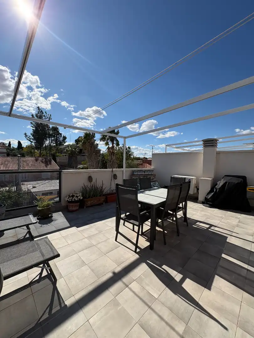Terrassa de Casa adosada en venda en Alcantarilla amb Aire condicionat, Terrassa i Traster
