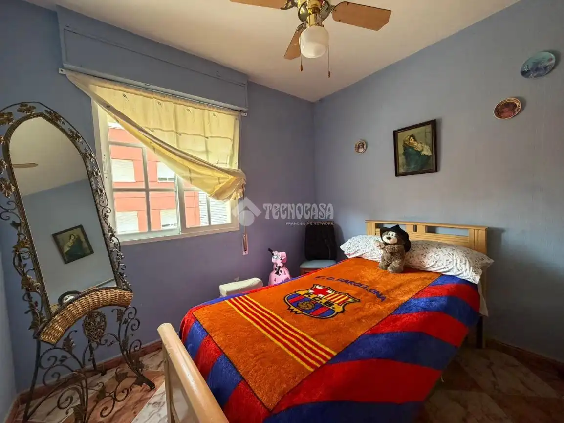 Schlafzimmer von Wohnung zum Verkauf in Málaga mit Heizung, Terrasse und Möbliert