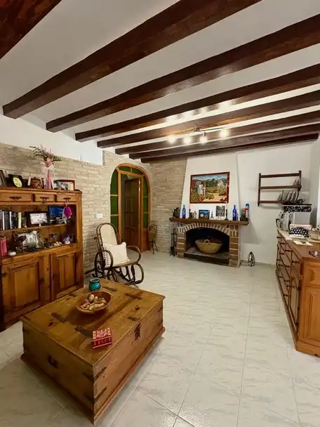 Living room of Country homes for rent in Benissa  with Terrace and Swimming Pool
