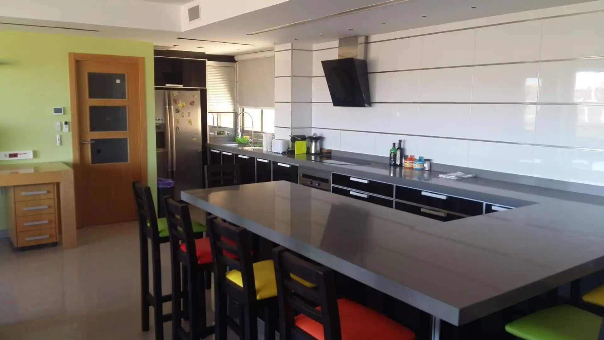 Küche von Wohnung zur Miete in Cullera mit Klimaanlage, Terrasse und Möbliert