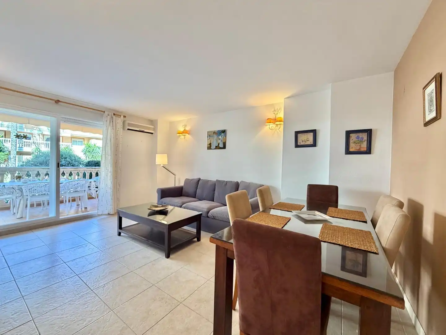 Living room of Apartments for sale in Jávea / Xàbia  with Air Conditioner, Heating and Private garden